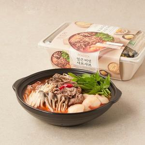 피코크 얼큰버섯샤브샤브 800g