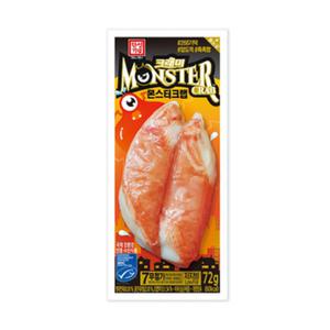 한성기업 몬스터크랩 72g 5개