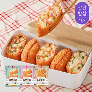 천일 유부초밥 3종 1봉씩 1세트