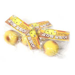 감자빵말랑이 4개 몰랑이 소품 모양 스트레스볼 감자