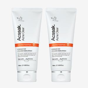 더마겐 아크싹 폼클렌징 180mL 2개 무자극 여드름완화 기능성