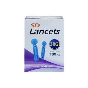에스디란셋 채혈침 30G 1박스 100개입  사혈침 채혈침 바늘 란셋니들