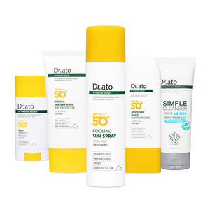 닥터아토 쿨링 선스프레이 150ml x2개 선크림 로션 선스틱