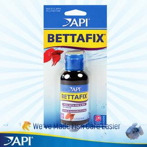 (미국) API 베타 픽스 50ml/ 수족관 어항 물갈이제 청소 환수 수질 정화 개선 관리 독성제거 꼬리 지느러미 사료 먹이 하프문