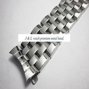 시계 메탈 밴드 곡선형 U자형 18mm, 20mm, 21mm, 22mm, 23mm 프레드릭 콘스탄트, 세이코 프레사지 호환가능