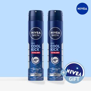 니베아 데오드란트 스프레이 맨 쿨킥 200ml X 2 + 니베아 비치볼