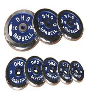 DHS 크롬도금 경량역기원판 1kg
