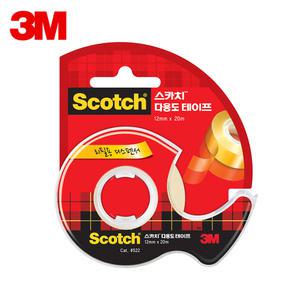 3M 스카치 522D 다용도 테이프 12mm x 20m (1개입)