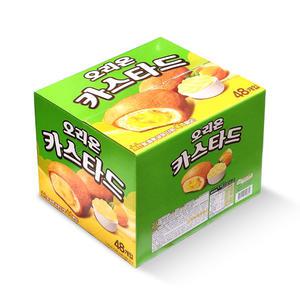 오리온 카스타드 23g x 48개 대용량 간식 코스트코 파이