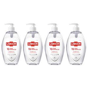 랩신  핸드 새니타이저겔 500ml 4개/사무실 손소독제 손소독젤 손소독겔 공공장
