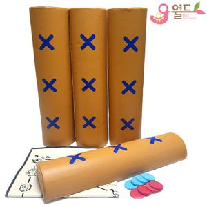 유아월드 인조가죽 왕 대형윷 윷놀이 세트 판 윷 말판 추석 설날 명절 전통 민속 놀이