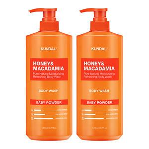 쿤달 바디워시 바디클렌저 베이비파우더향, 1058ml, 2개