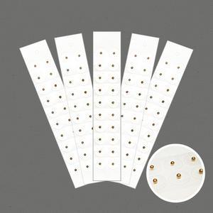 만부츠 클리어 투명 귀지압패치 100pcs 이혈기석 혈자리 귀침 패치 스티커 마사지 스톤 지압