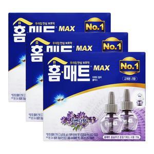 홈매트 리퀴드 홈솔루션 리필 라벤더 45일 2입 X 3개