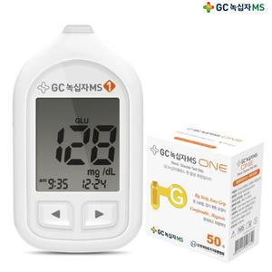 녹십자MS 원 ONE 혈당측정기 +시험지50매+침110개+솜100매