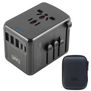 UM2 5포트 8A USB 해외 여행용 멀티 플러그 어댑터 UMTC-PD35WPPS