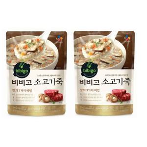 CJ제일제당 비비고 소고기죽 450g 10개