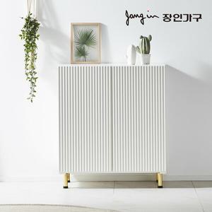 장인가구 보니타 템바보드 티비다이 높은 거실장 800 다리형