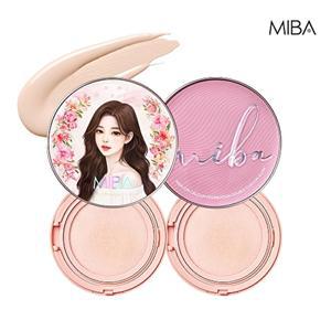 [미바]미바 왕쿠션 시즌3 극강커버 패키지 (본품 캐릭터1, 심플1 +리필2)