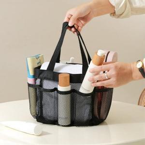 글로벌HG 캠핑 수영 메쉬 목욕가방 매쉬 세면파우치