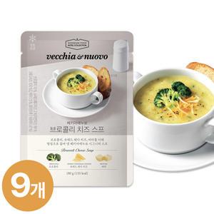 베키아에누보 브로콜리 치즈 스프 180g x 9개