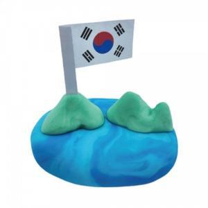 [레드포인트][교환/반품불가] 버블솝클레이 꼬메빔보 향기 독도 비누만들기(1인)