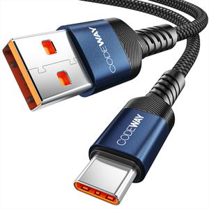 [코드웨이] 마린 USB A to C타입 고속충전 케이블 0.15m외