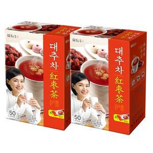 담터 대추차 플러스 50T x2개 총 100T