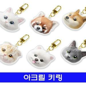 [하프클럽/다잇템]여자 남자 러블리 포인트 니트 멍멍이 키링