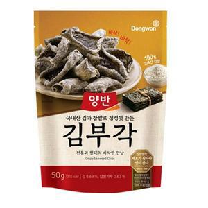 양반 김부각(50gx8개) [여름 식재료] 동원 [바삭한 아이 어른 회사 사무실 간식 ]