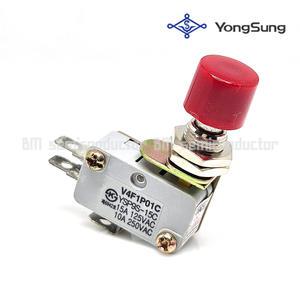 용성전기 YSP9S-15C 푸시버튼 마이크로 스위치 / 적색