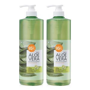 과일나라 알로에베라 모이스처 수딩젤 1000ml 2개 / 클렌징폼 500ml 2개 택