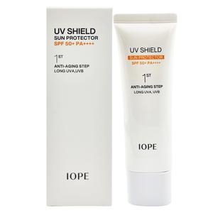 아이오페 UV 쉴드 선 프로텍터 SPF50+ PA++++ 50ml 안티에이징 선크림 c1