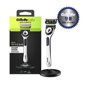 [질레트][P&G] 질레트랩스 딥클렌징바 면도기 화이트(핸들1입+면도날1입+스탠드)