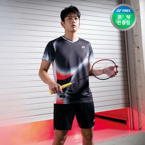 요넥스 243TS001M 남성용 배드민턴 반팔 티셔츠 게임웨어