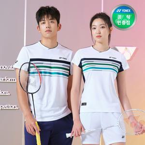 요넥스 243TS017M 남성용 배드민턴 반팔 티셔츠 게임웨어