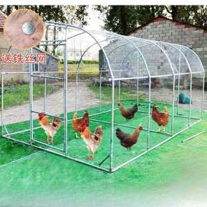 조립식 닭장 만들기 양계장 메쉬망 철망 대형 새장 2x2x2m