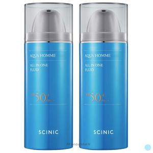 싸이닉 아쿠아 옴므 올인원 플루이드 로션 100ml X2개