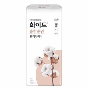 화이트 순한순면 면순면 팬티라이너 롱 라이너 20매 인기 기획전