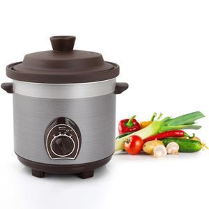 저온 통가열 슬로우 쿠커 쿡 찜기 영양소 유지 황토 세라믹 약탕기 3.5L