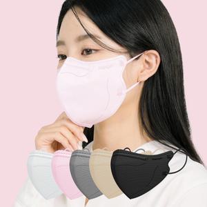 래피젠 KF94 솔리드 새부리형 마스크 10매