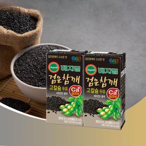 정식품 베지밀 검은참깨 고칼슘 두유 190ml 48팩