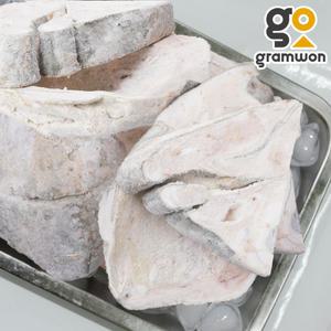 메로 머리 슬라이스 1kg 원양산 스테이크 구이