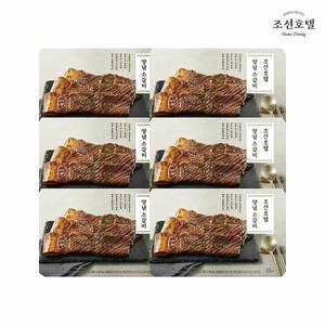 [신세계라이브쇼핑]조선호텔 양념 소갈비 수제 포갈비 600gX6팩(3.6kg)