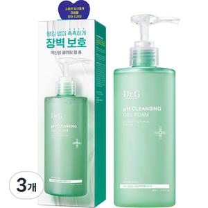 닥터지 약산성 클렌징 젤 폼, 300ml, 3개