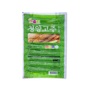 도나우 청양고추 소시지 1kg 업소용 휴게소 푸드트럭 분식