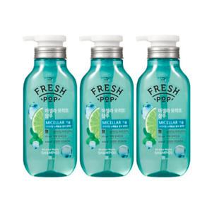 미쟝센 프레시팝 미셀라 모히또 샴푸 500ml 3개