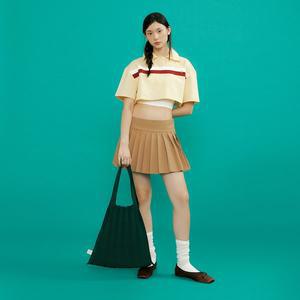 [플리츠마마] 숄더백 터키그린