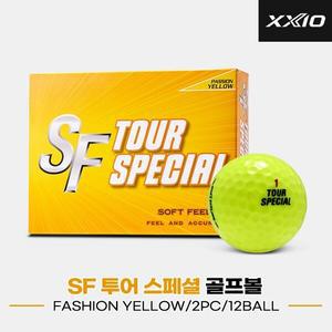 [던롭스포츠코리아정품]2022 젝시오 SF 투어 스페셜 A6 골프볼[남여공용][패션 옐로우][2피스 12알]