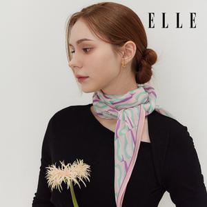 [롯데백화점]엘르 웨이브 롱 다이아 스카프 SE529P301